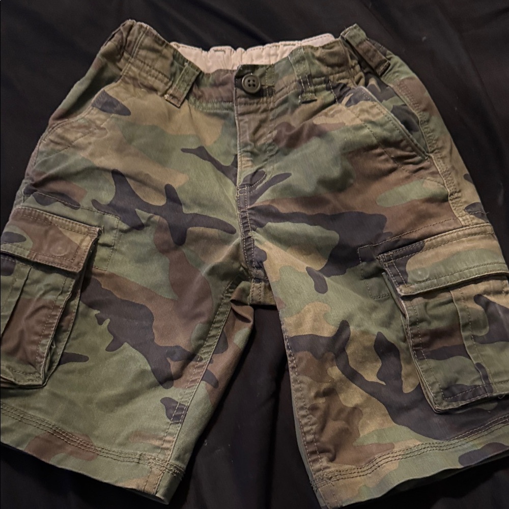 Gap Camouflage Cargo Shorts for Boys